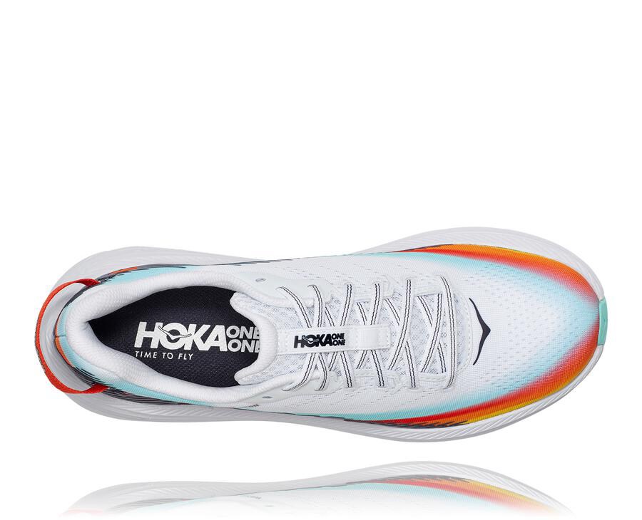 Hoka One One Koşu Ayakkabısı Kadın Beyaz/Mavi - Ironman Rincon 2 - FQ6129358